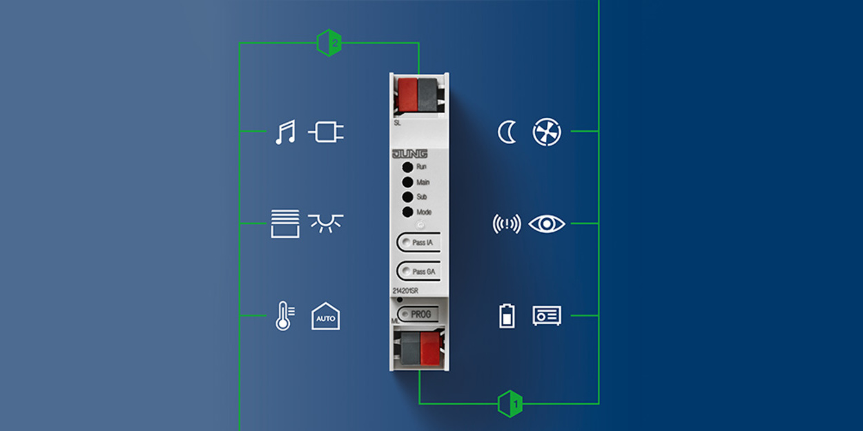 KNX Bereichs- und Linienkoppler bei Heidel Elektro GmbH in Augsburg